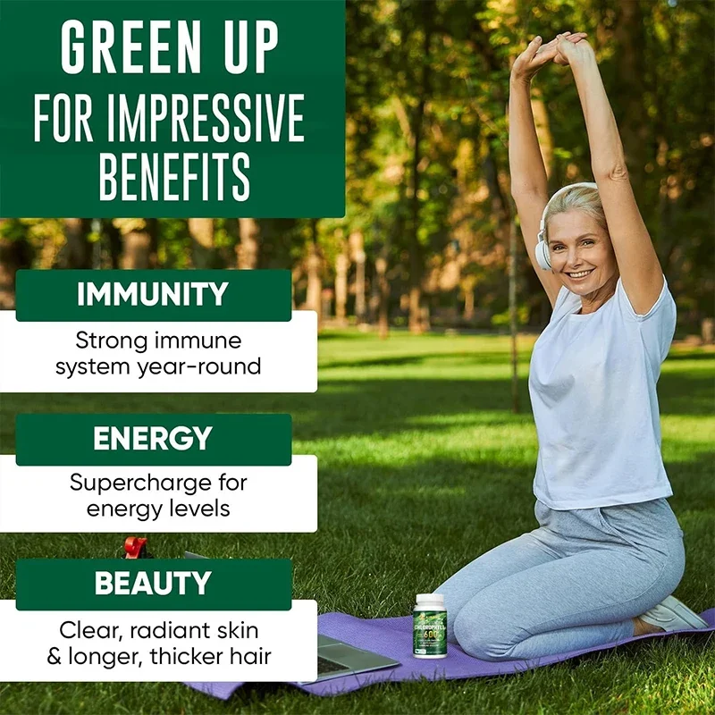 Xemenry 600mg Chlorophyll Capsules for Energy & Immunity - Image 5