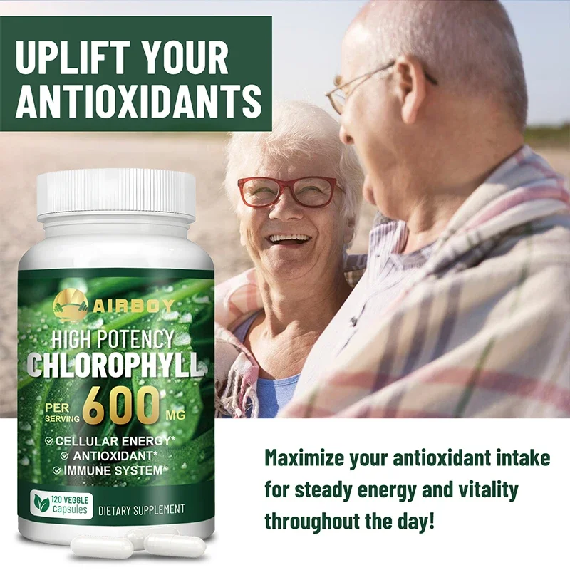 Xemenry 600mg Chlorophyll Capsules for Energy & Immunity - Image 4