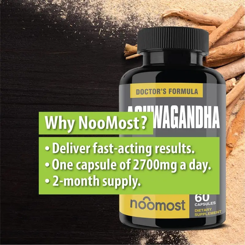 Organic Ashwagandha Capsules for Stress Relief & Focus Support - Image 3