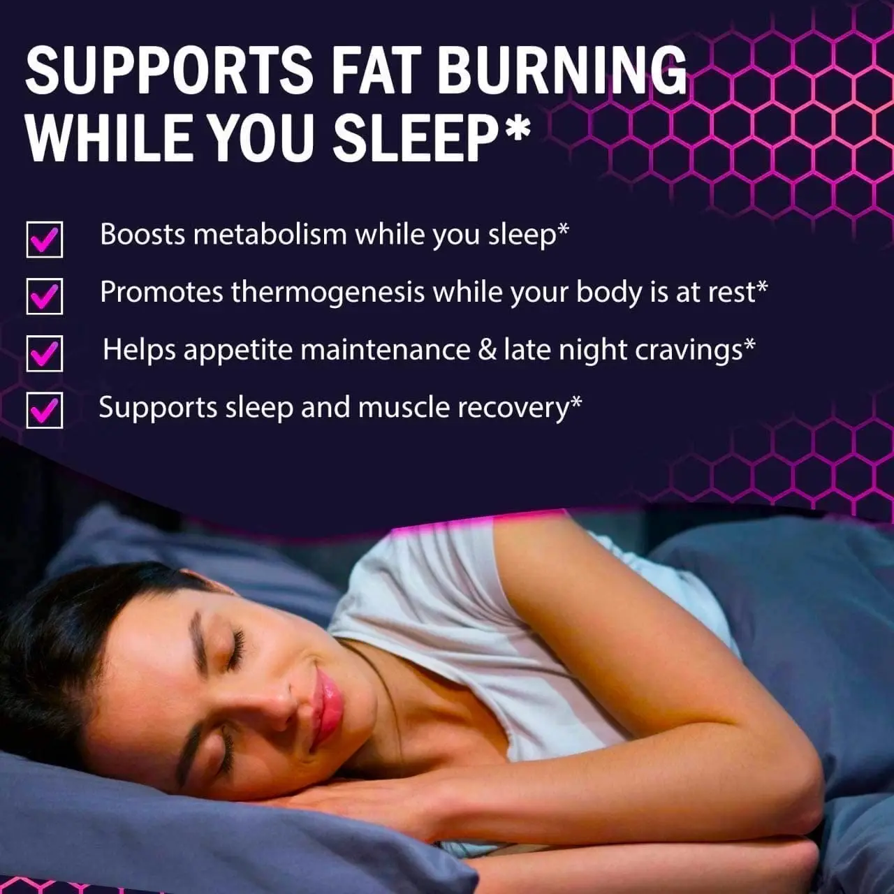 Nighttime Fat Burning Gummies for Metabolism & Weight - Image 5