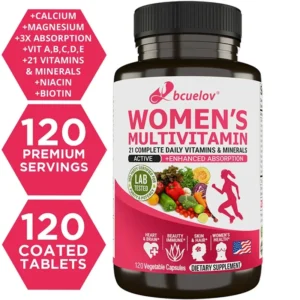 Women's Multivitamin with Magnesium, Biotin, Zinc for Skin & Joints