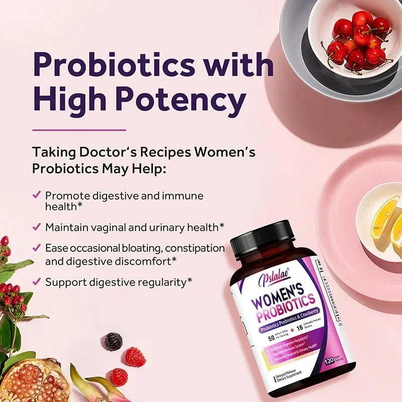 Women's Probiotic with Cranberry for Digestion & Urinary Health - Image 4