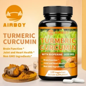 Potent Turmeric Curcumin 95% Curcuminoids Capsules - Xemenry